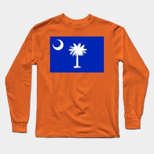 South Carolina Flag Long Sleeve T-Shirt